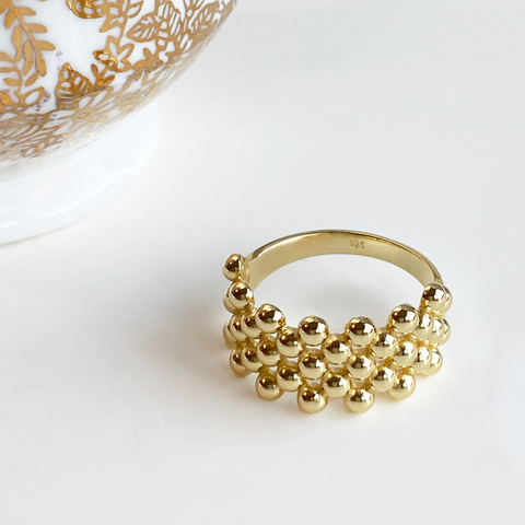 Champagne bubble ring