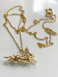 Hare necklace 
